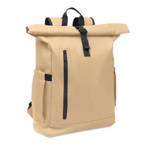 600D rolltop laptoprugzak Bangkok khaki