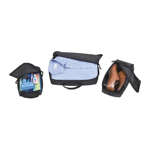 3-delige packing cubes Renew AWARE™ zwart