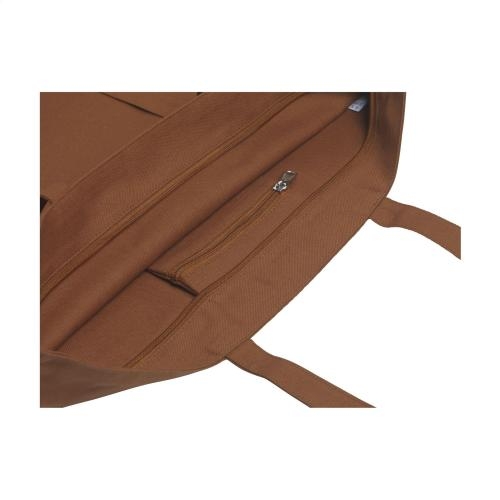 Organic canvas Pro draagtas 320-grams bruin