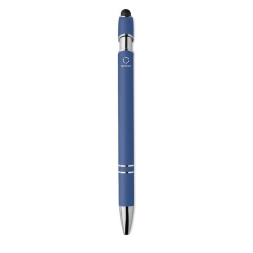 Gerecyclede aluminium balpen Siparo royal blue