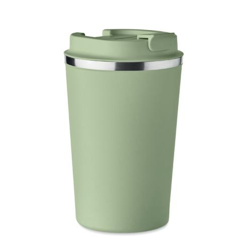 Dubbelwandige rvs drinkbeker Brace mint green