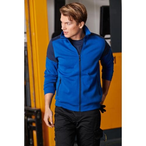 Prime sweater full zip heren kobaltblauw/navy,2xl