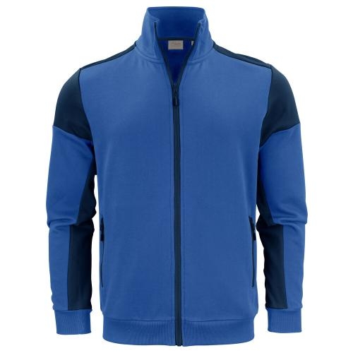 Prime sweater full zip heren kobaltblauw/navy,2xl