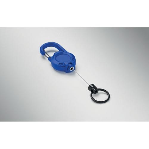 Uittrekbare badgehouder Stiba royal blue