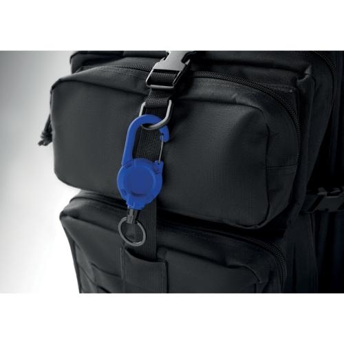 Uittrekbare badgehouder Stiba royal blue