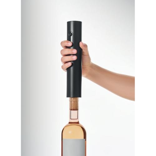 Elektrische wijnopenerset Vino zwart