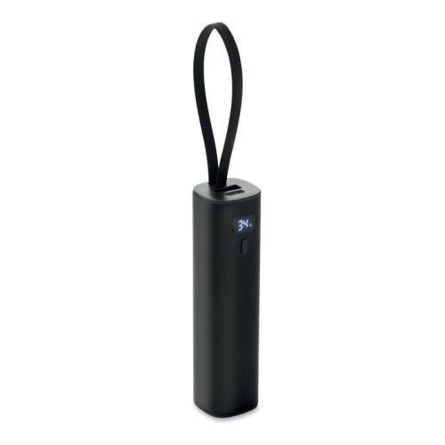 Powerbank 5000mAh PD 20W Powertube zwart