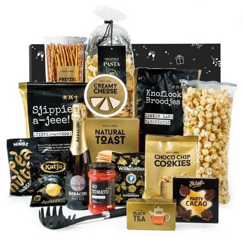 Kerstpakket 2026 Smakelijk Goud & Zwart standaard
