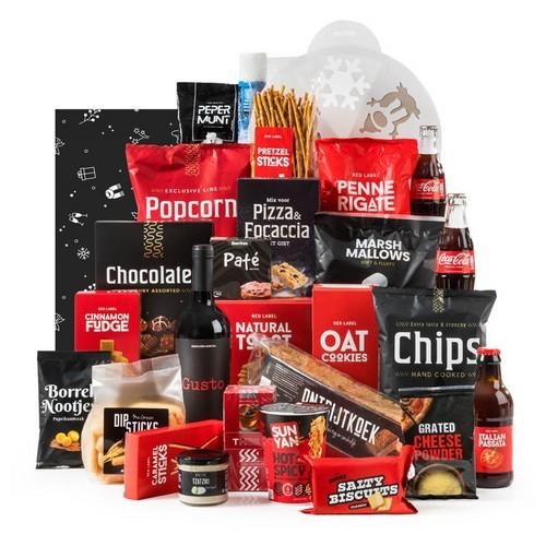 Kerstpakket 2026 Stijlvol Rood & Zwart standaard