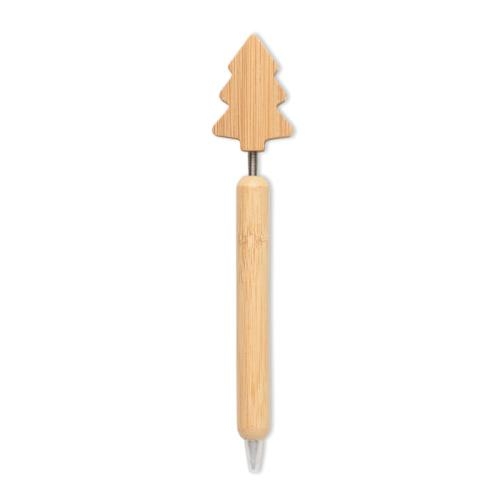 Balpen kerstboom Chrispen hout