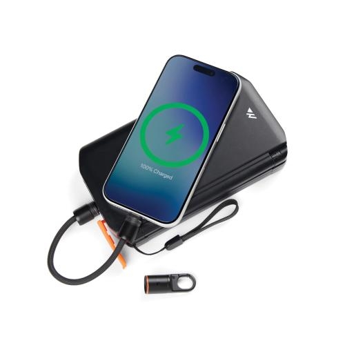 Nordic Drift Everest USB-C 60W snellaadkarabijnkabel zwart