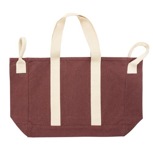 BEAU AWARE™ strandtas van 400gsm gerecycled canvas maroon