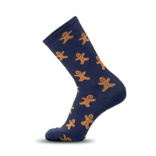 Kerstsokken Candy 38-42 blauw
