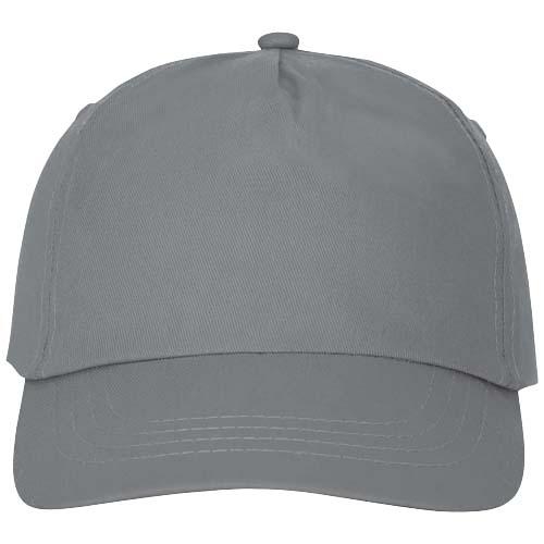 Feniks 5 panel cap grijs