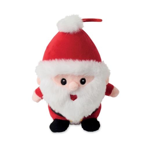 Kerstman knuffel Gleeful rood