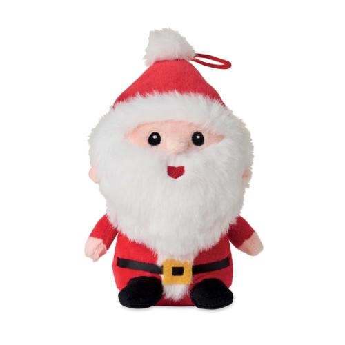 Kerstman knuffel Gleeful rood