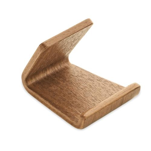 Telefoonstandaard notenhout Hold hout