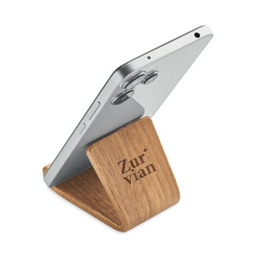 Telefoonstandaard notenhout Hold hout