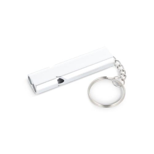 Fluitje voor noodsituaties zilver