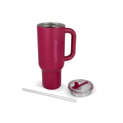 Waterdrop Explorer Thermo Drinkbeker 1.1L donkerroze
