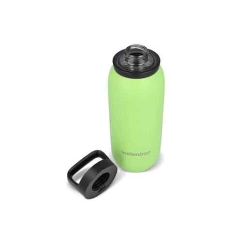 Waterdrop All-Purpose thermofles drinktuit 600 ml lichtgroen