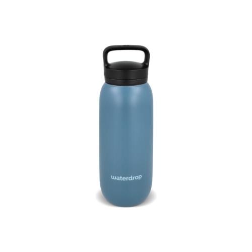 Waterdrop All-Purpose thermofles drinktuit 600 ml grijs/blauw