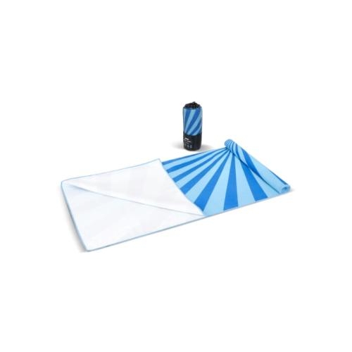 Sneldrogend sublimatie strandlaken | 100x180 cm blauw