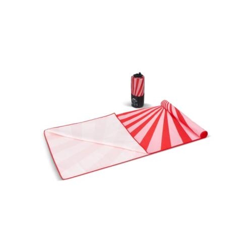 Sneldrogend sublimatie strandlaken | 100x180 cm rood
