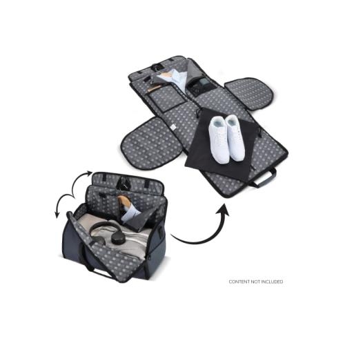 Multifunctionele reistas Carry Smart InSideOut donkerblauw