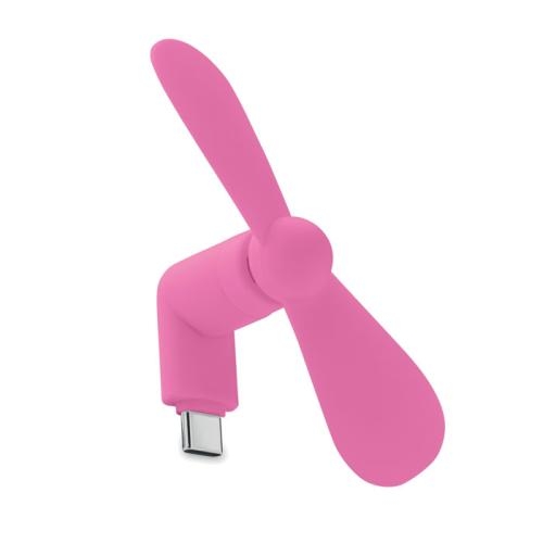 Draagbare USB-ventilator Phan fuchsia