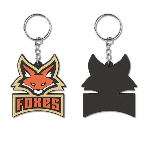 Custom made PVC sleutelhanger custom