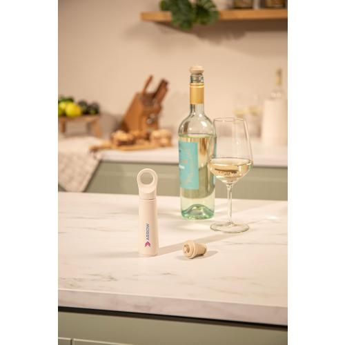 Vacu Vin Wine Saver Loop wijnvacuümpomp sand