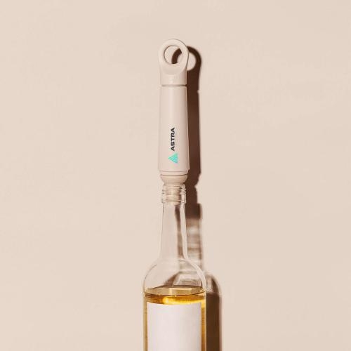 Vacu Vin Wine Saver Loop wijnvacuümpomp sand