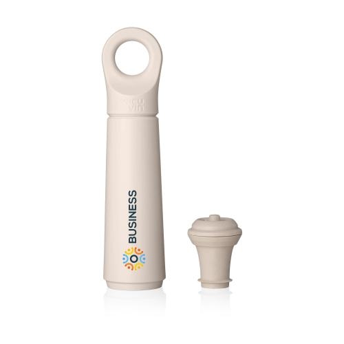 Vacu Vin Wine Saver Loop wijnvacuümpomp sand