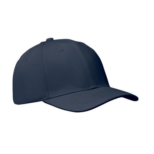 Baseballcap met 6 panelen Buffalo blauw