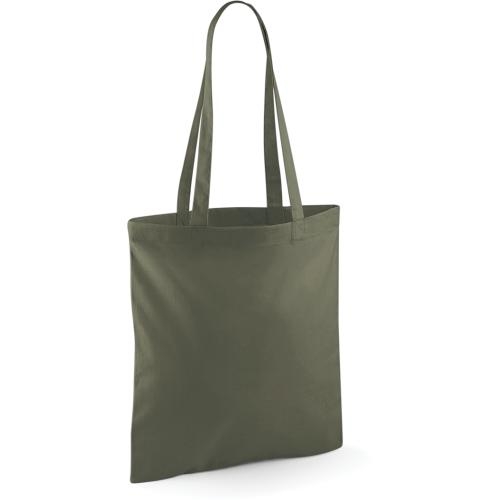 Shopper lange hengsels Westford olijfgroen