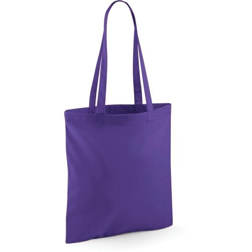 Shopper lange hengsels Westford paars
