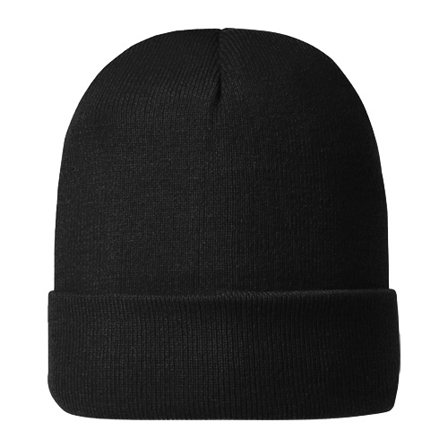 Premium gebreide muts zwart