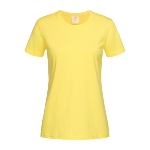 Stedman T-shirt Classic woman geel,l