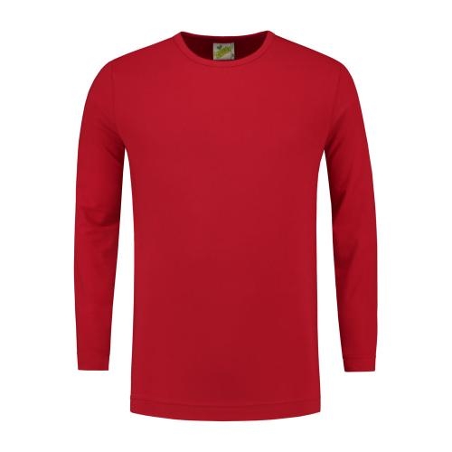 Lemon & Soda longsleeve shirt rood,l
