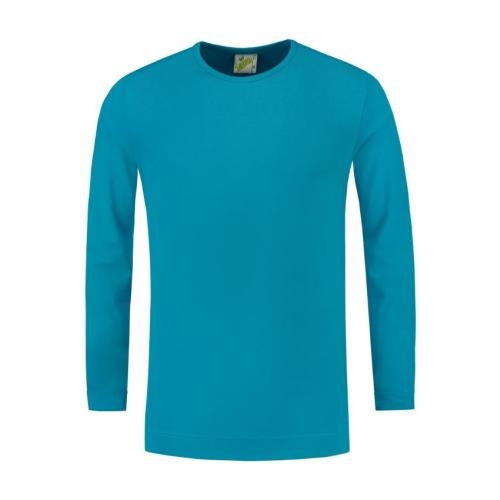 Lemon & Soda longsleeve shirt turquoise,l