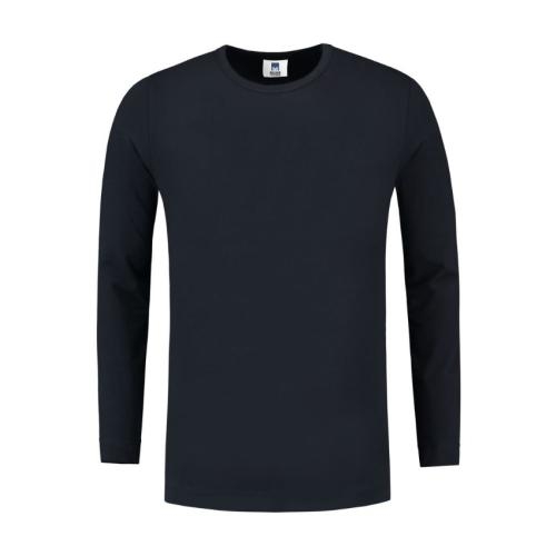 Lemon & Soda longsleeve shirt dark navy,l