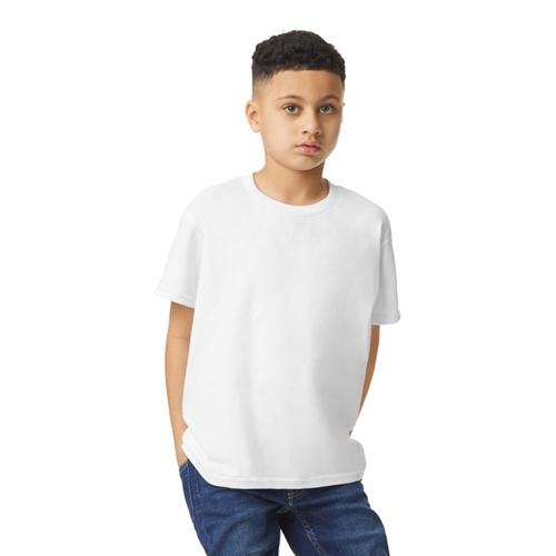 Gildan heavyweight kinder T-shirt wit,l