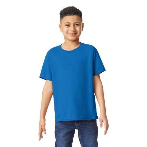 Gildan heavyweight kinder T-shirt royal blue,l