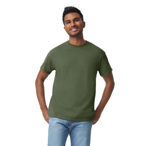 Gildan Heavy Cotton T military green,l