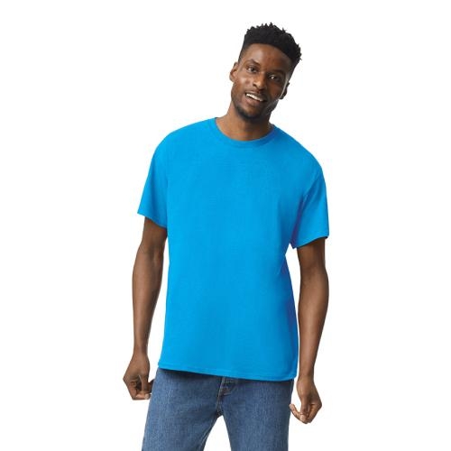 Gildan Heavy Cotton T heather sapphire,l