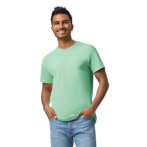 Gildan Heavy Cotton T mint green,l