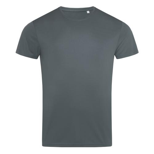 Sport-T Interlock heren granite grey,l