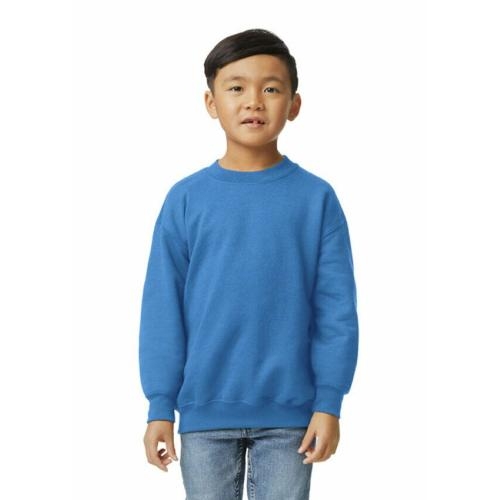 Gildan kids sweater royal blue,l
