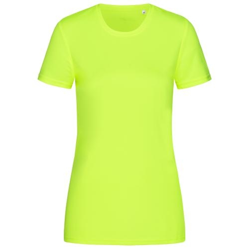 Sport-T Interlock dames cyber yellow,l